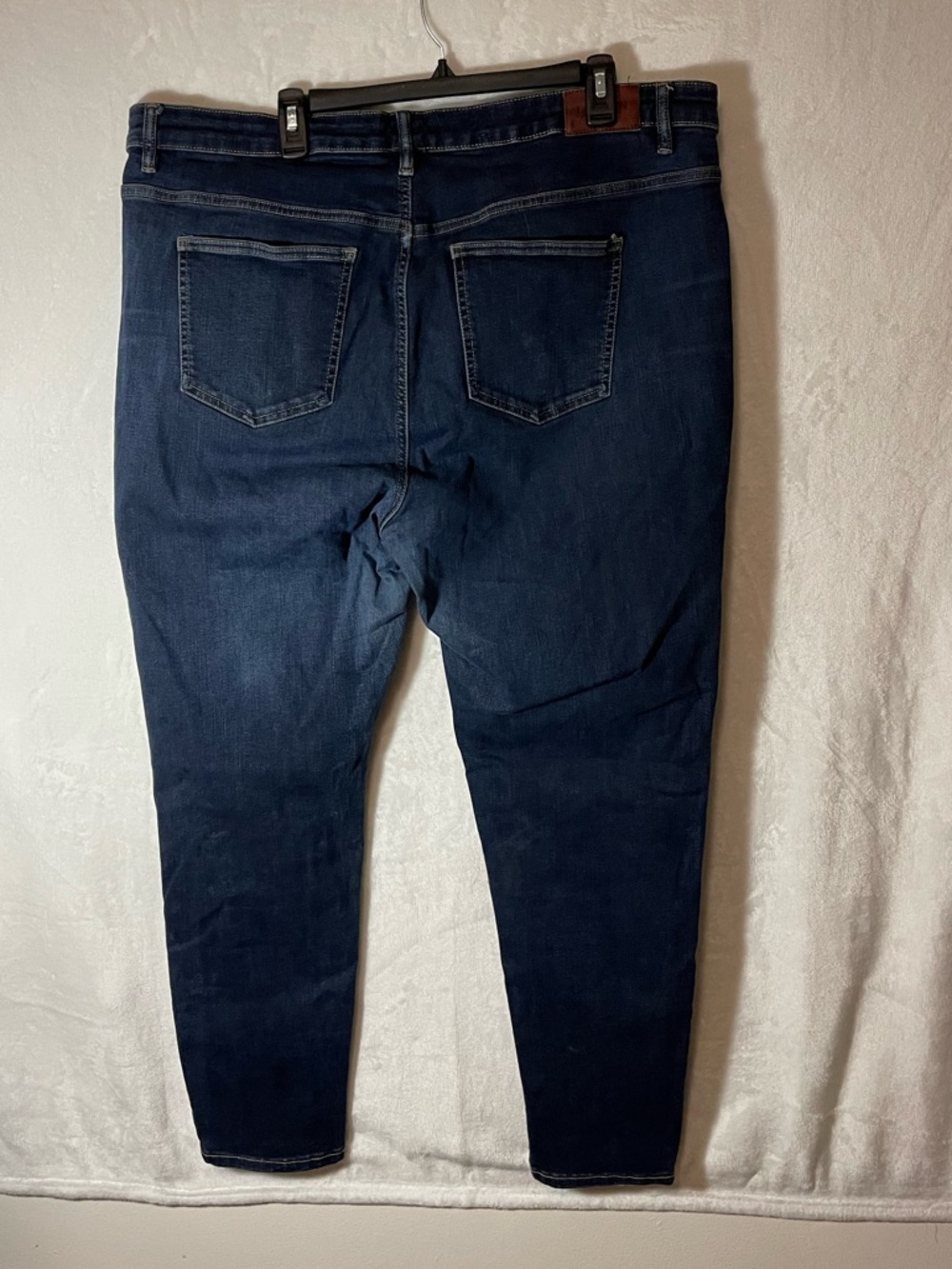 Ralph Lauren Women’s Premier Skinny Dark Blue Jeans - Picture 2 of 5